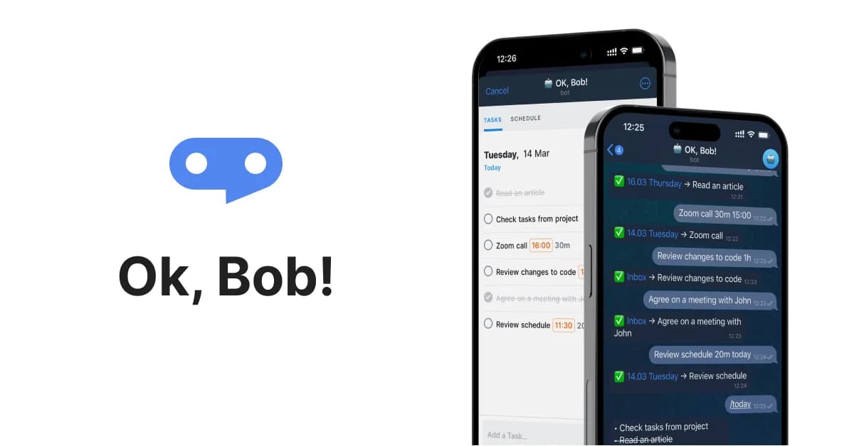 OK, Bob!
